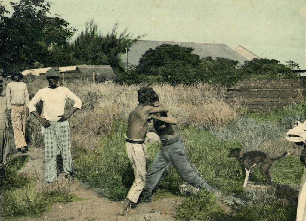 Moring, the artistic combat dance of Reunion and its Afro Moring, the artistic combat dance of Reunion and its Afro