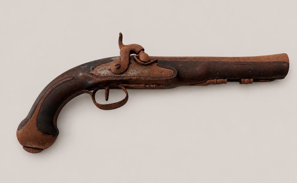 Pistolet de traite tromblon, de marine